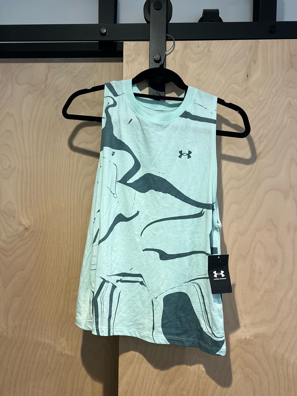 Under Armour Mint Green Graphic Tank Top
